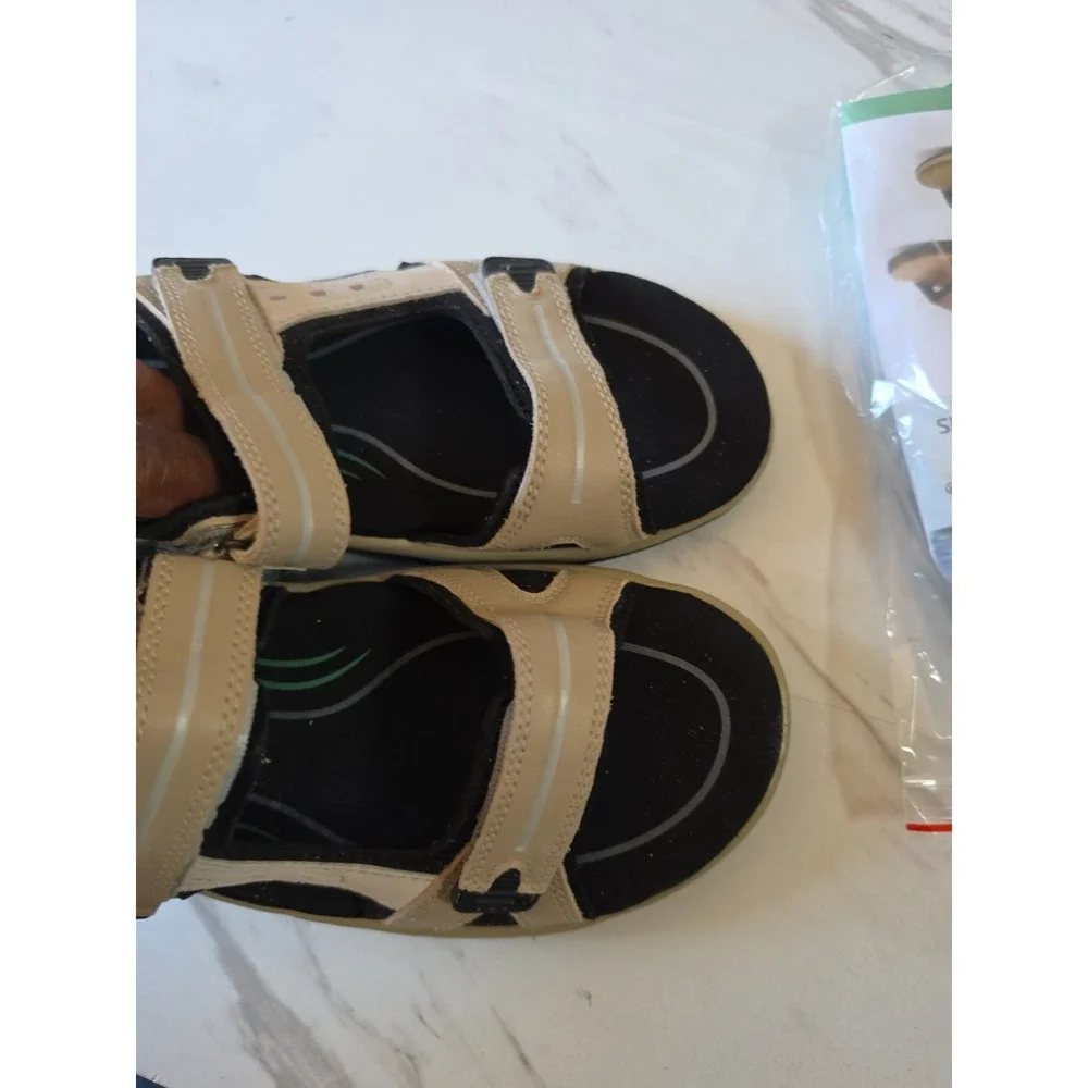 Orthofeet Women's Venice 926 Leather Orthopedic Brown Sandals Sz. 5.5 B Medium